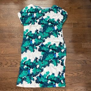 Boden Bird and Leaf Print Shift Dress Women’s US Size 6L